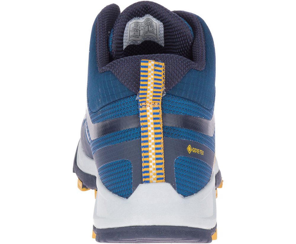 Merrell Vandrestøvler Herre - Mqm Flex 2 Mid Gore-Tex® - Blå - XZS860753